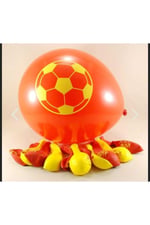 TARAFTAR Galatasaray sarı kırmızı,sarı mavi balon 10LU