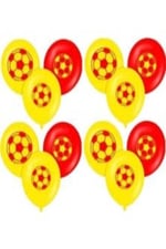 TARAFTAR Galatasaray sarı kırmızı,sarı mavi balon 10LU