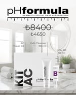 pHformula AC Bakım Seti – AC Travel Kit + Exfo Cleanser + Vita B3 Cream