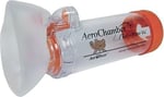 AeroChamber - Flow-Vu - Anti-Statik - İnhaler - Turuncu