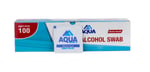 Aqua Alkollü Mendil (Alcohol Swab) – 100 Adet