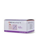BD - Micro-Fine Plus 0.5 ml İnsülin Enjektörü - 30G - 0,30 x 8 mm - 10'lu