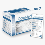Coremed - Steril Cerrahi Eldiven - 7 Numara - Pudralı - Lateks