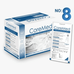 Coremed - Steril Cerrahi Eldiven - Pudralı - Lateks