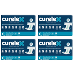 Curelex - Belbantlı Hasta Bezi - XL - 120 Adet, 4 Paket