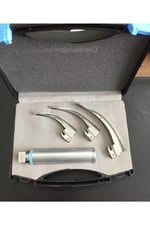 Endostall - Laringoskop Set - 3 Bıçak Uçlu