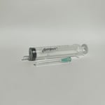Genject - Enjektör - 20 cc 38 mm- 3P - Yeşil İğneli
