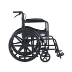 GOLFİ G102 Siyah Standart Tekerlekli Sandalye
