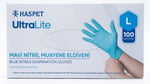 HAS-PET Mavi Nitril Muayene Eldiveni (Ultra Lite) - LARGE