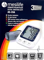 Mesilife - Otomatik Koldan Ölçer Dijital Tansiyon Aleti - AS-35A