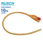 Rüsch - Foley 2 Yollu Latex Gold Pediatrik Sonda - Çocuk 10 Numara - 3ML