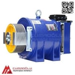 Akiş Asansör Volpi MRL2 4,9 kW  800 kg Dişlisiz Asansör Motoru