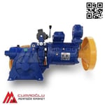 Akiş Asansör Volpi V2X 8,2 HP 720 KG 4/16 Kutuplu Çift Hızlı Asansör Motoru