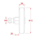Metroplast 30′lik Hidrolik Makara