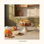 TWİNKLE ANTIQUE PASTA STANDI 30 × 30 × 12.5 CM TW-ANT-14005