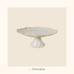 TWİNKLE ANTIQUE PASTA STANDI 30 × 30 × 12.5 CM TW-ANT-14005