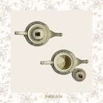 TWİNKLE DİANA AYAKLI SERVİS ÇAYDANLIK ALTIN 25,7 CM TW-Dİ-ÇY-15009
