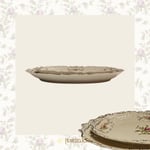 TWİNKLE DİANA KAYIK TABAK 2'Lİ ALTIN 35,5 CM - 30,5 CM TW-Dİ-KY-15003