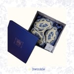 TWİNKLE ELİZABETH 3 LÜ SUNUM ÇEREZLİK MAVİ 30,5 CM TW-EL-ÇR-15027