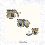 TWİNKLE ELİZABETH BAHARAT SET 3 LÜ MAVİ 19 CM – 16,5 CM – 13 CM TW-EL-BH-15026