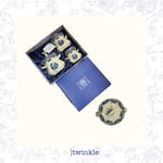 TWİNKLE ELİZABETH BAHARAT SET 3 LÜ MAVİ 19 CM – 16,5 CM – 13 CM TW-EL-BH-15026