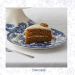 TWİNKLE ELİZABETH DÜZ PASTA TABAK 6'LI MAVİ 23 CM TW-EL-PS-15013