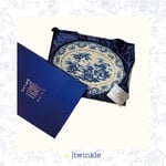 TWİNKLE ELİZABETH KAYIK TABAK MAVİ 35,5 CM + 30,5 CM TW-EL-KY-15012