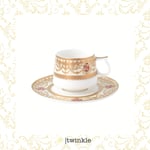 TWİNKLE LUXURY GOLD KAHVE FİNCAN SETİ 6 KİŞİLİK 12 PRÇ. TW-12004