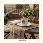TWİNKLE LUXURY GOLD KAHVE FİNCAN SETİ 6 KİŞİLİK 12 PRÇ. TW-12006