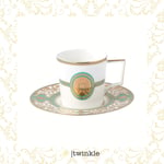 TWİNKLE LUXURY GOLD KAHVE FİNCAN SETİ 6 KİŞİLİK 12 PRÇ. TW-12006