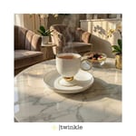 TWİNKLE LUXURY GOLD KAHVE FİNCAN SETİ 6 KİŞİLİK 12 PRÇ. TW-12007