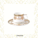 TWİNKLE LUXURY GOLD KAHVE FİNCAN SETİ 6 KİŞİLİK 12 PRÇ. TW-12003