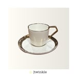 TWİNKLE LUXURY LİNE KAHVE FİNCAN SETİ GOLD 6 KİŞİLİK 12 PRÇ. 1EV01202405GLD01