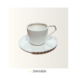 TWİNKLE LUXURY LİNE KAHVE FİNCAN SETİ GOLD 6 KİŞİLİK 12 PRÇ. 1EV01202407GLD02
