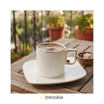 TWİNKLE LUXURY LİNE KAHVE FİNCAN SETİ GOLD 6 KİŞİLİK 12 PRÇ. 1EV01202409GLD01