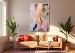 TWİNKLE YAPRAK FİGÜRLÜ TABLO 80 X 120 CM TW-TBL-15017
