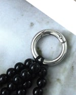 Astar Siyah Cam Boncuk Charm