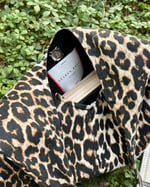 El yapımı Leopar Tote Çanta