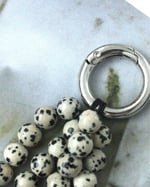 Serein Benekli Doğal Taş Charm