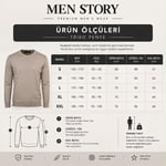 Polo Yaka Desenli Triko Sweatshirt - YEŞİL - ST 507