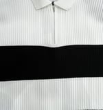 Polo Yaka Triko Sweatshirt - BEYAZ - ST 509