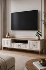 Enluso Bella Lcd Tv Sehpa (Sedef Krem) - 200