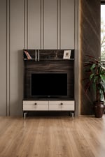 Enluso Hilton Lcd Tv Sehbası Duvar Fonlu (Patara) - 134