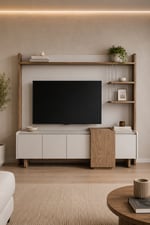 Kona Lcd Tv Sehpa Duvar Fonlu(Vario Vizon) - 200