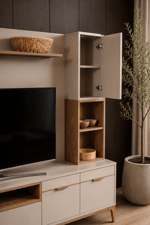 Nova Lcd Tv Sehpa Üst fonlu (Kumsal) - 180