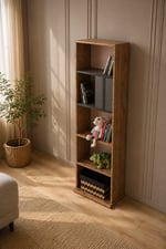 Smart Erkek Dikey Kitaplık (Atlantic Çam)  - 50 - 175