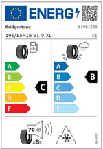 Bridgestone 195/55R16 91V XL Turanza All Season 6 Dört Mevsim