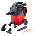 FLEX VC 6 L MC Elektrikli Omuz Askılı El Süpürgesi 6 Litre 1200W - 4 Başlıklı Taşınabilir Tekerlekli