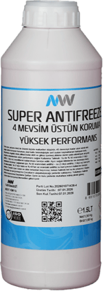 Nanowash Super Antıfreeze Organıc Kırmızı 1.5 Lt