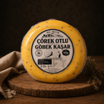 ŞİRDEN MAYALI ÇÖREK OTLU KAŞAR PEYNİRİ 500 GR